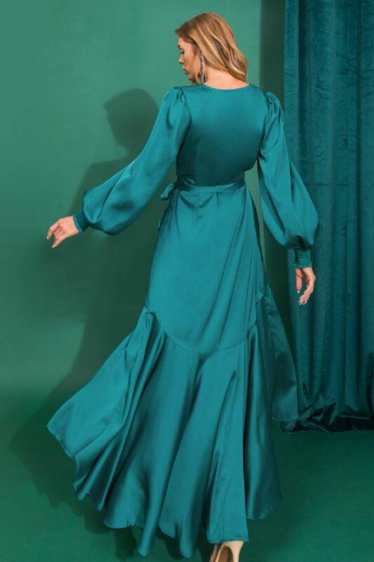 DIANNA GREEN DRESS AQUA