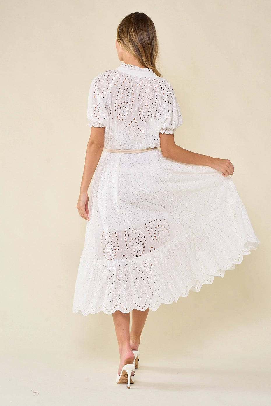 SAINT-BARD WHITE DRESS