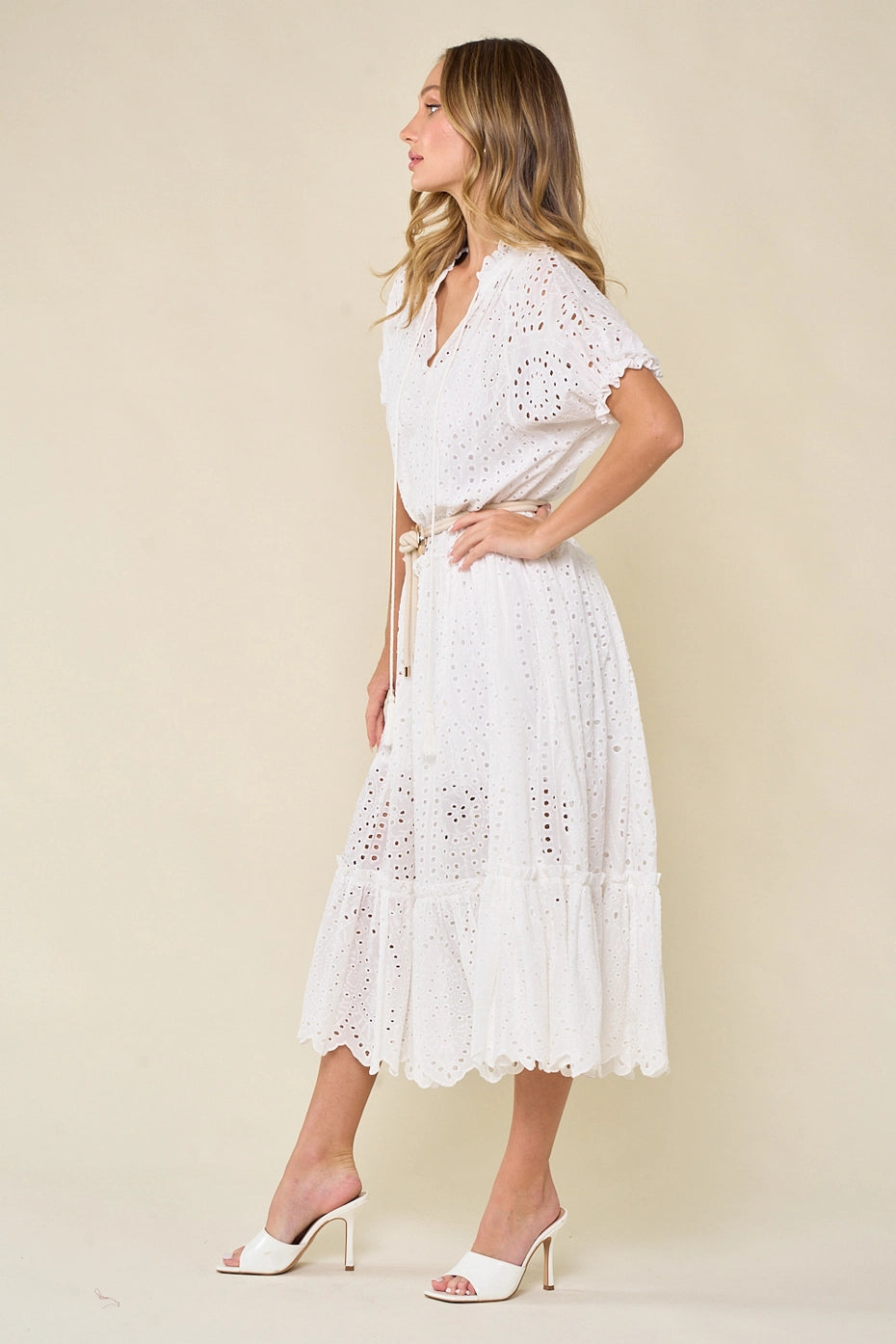 SAINT-BARD WHITE DRESS