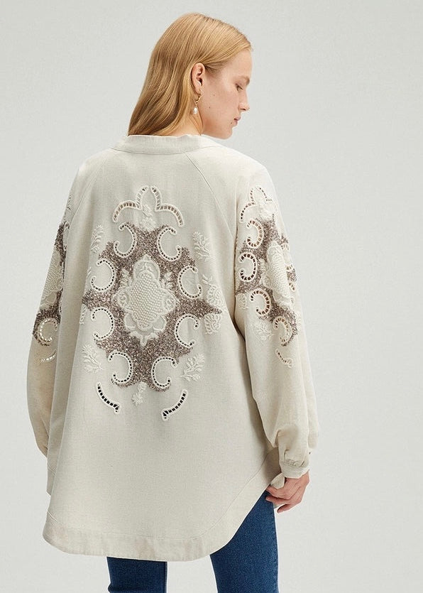 SOFIA EMBROIDERED KIMONO