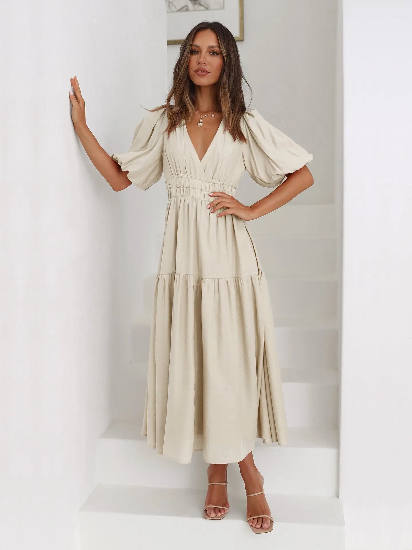 CRETA MIDI DRESS